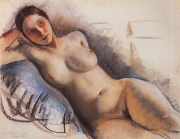 Nude by Zinaida Evgenievna Serebriakova