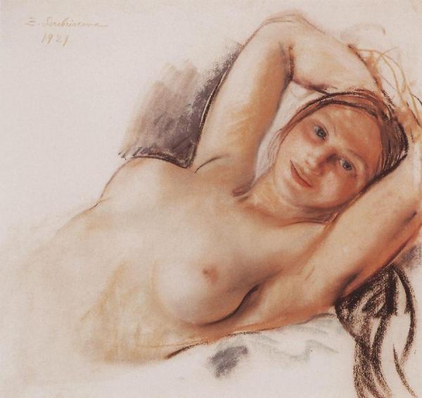 Nude by Zinaida Evgenievna Serebriakova
