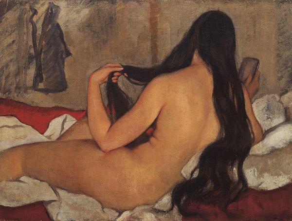 Nude by Zinaida Evgenievna Serebriakova