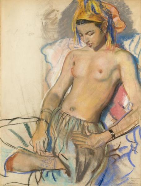 Zinaida Evgenievna Serebriakova Nude Oriental Woman