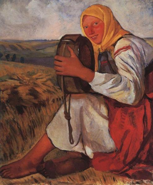 Peasant Woman by Zinaida Evgenievna Serebriakova