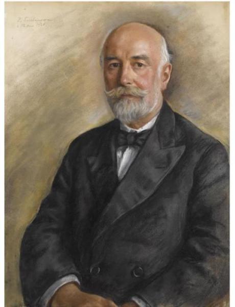 Portrait Of A Gentleman by Zinaida Evgenievna Serebriakova