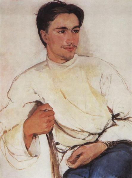 Portrait Of A Student by Zinaida Evgenievna Serebriakova