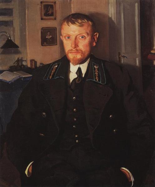 Portrait Of Boris Serebriakov by Zinaida Evgenievna Serebriakova Oil Painting Reproductions