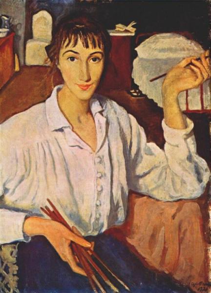 Zinaida Evgenievna Serebriakova Self-portrait