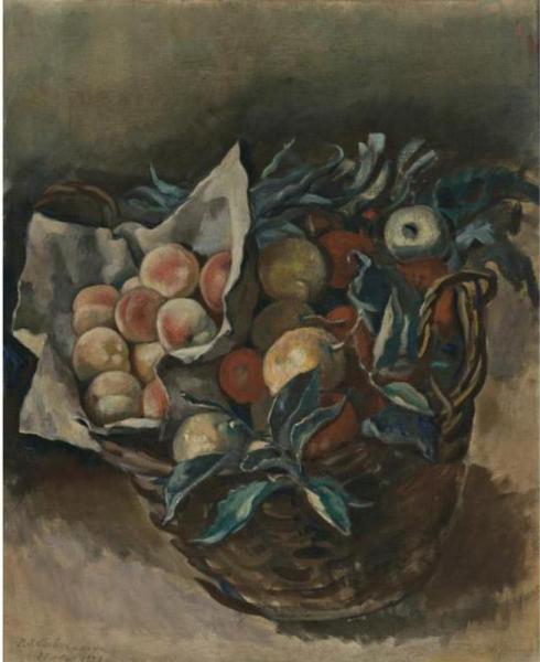 Still Life With Fruits by Zinaida Evgenievna Serebriakova