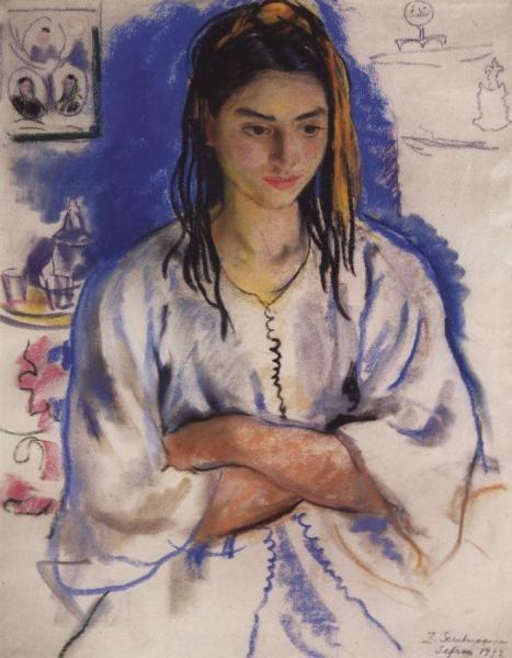 The Jewish Girl From Sefrou by Zinaida Evgenievna Serebriakova