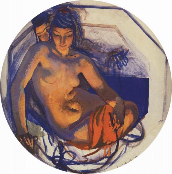 Turkey by Zinaida Evgenievna Serebriakova Oil Painting Reproductions
