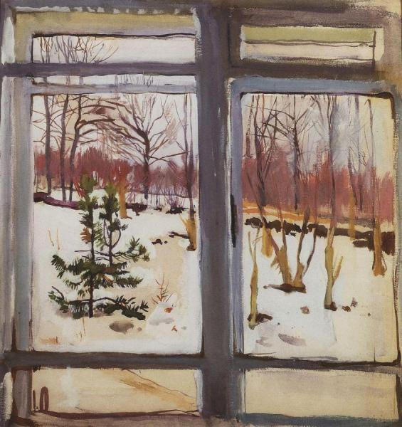 Window by Zinaida Evgenievna Serebriakova